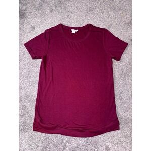Danskin‎ Maroon Women's T-Shirt